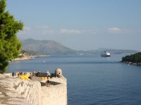Dubrovnik-view from the wall