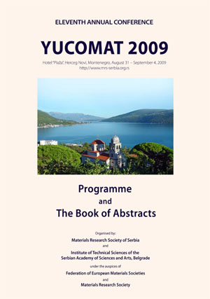 YUCOMAT 2009 Book of Abstracts